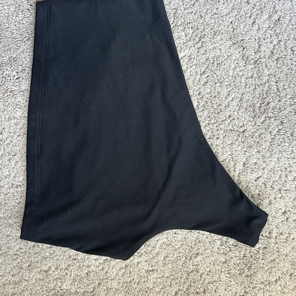 Susana Monaco Womens One Shoulder Sleeveless Cropped Tank Top Black Size Small - Picture 5 of 5